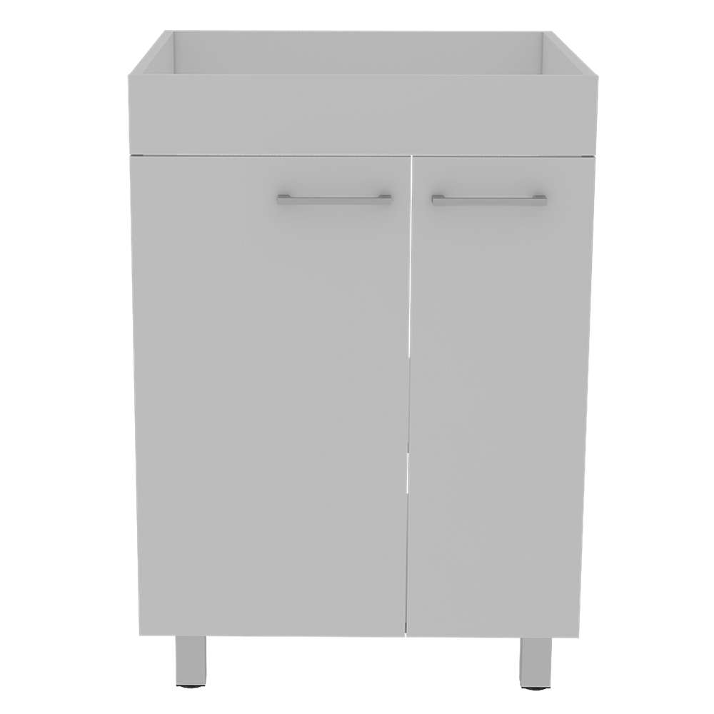 Mueble Valento Blanco 59 cm con Dos Puertas - Gabinetes | Bylmo