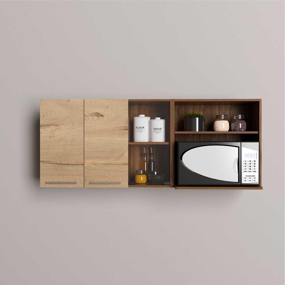 Mueble Superior con Tres Puertas Col Gales y Duna 150 cm - Cocinas | Bylmo