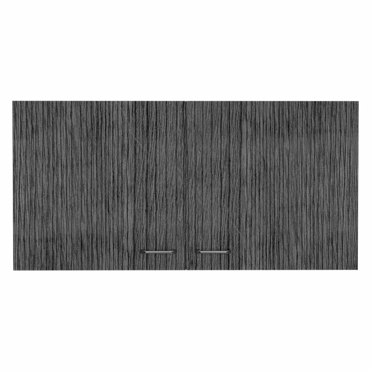 Mueble Superior de Cocina Napoles Roble gris y Blanco 100x49cm sin Entrepaños y con Dos Puertas - Muebles Superiores | Bylmo