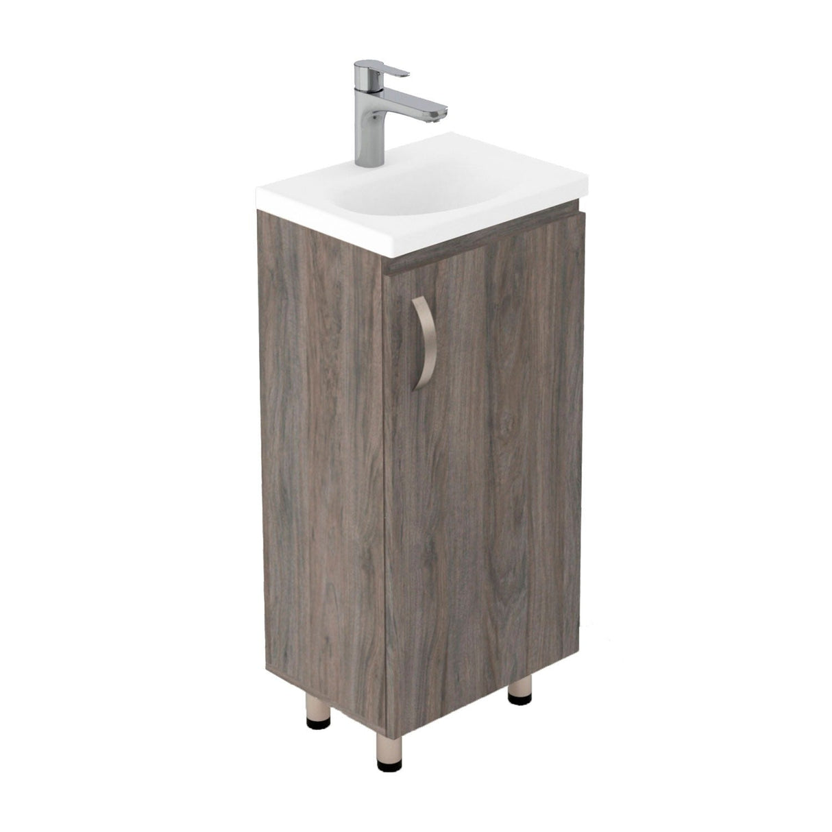 Mueble para Baño Eco Mitte y Tambo 40 cm de Piso con Lavamanos - Muebles para Baño | Bylmo