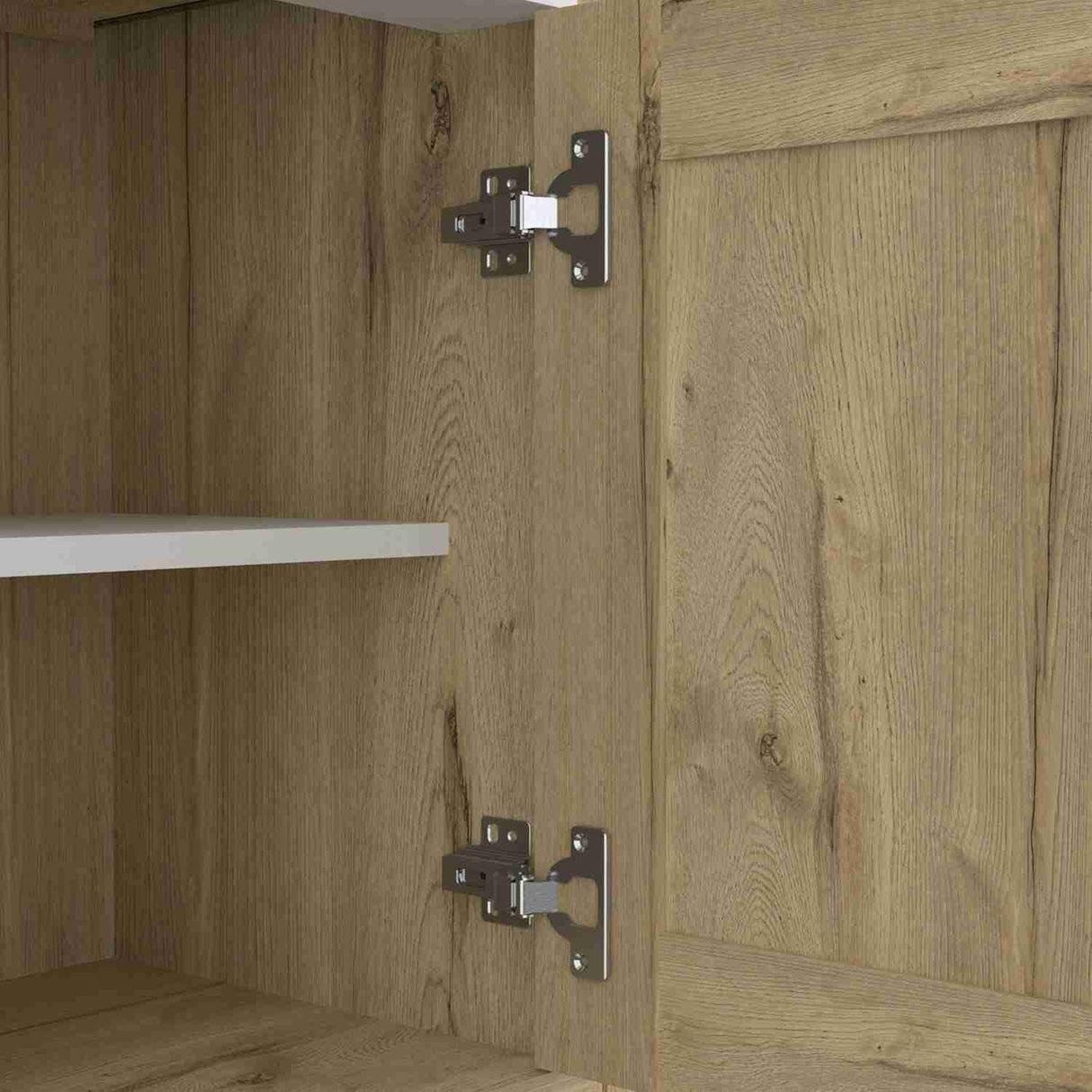 Mueble Columna para Baño Malaga Duna 33x142cm con Un Cajón y con Dos Entrepaños - Muebles para Baño | Bylmo