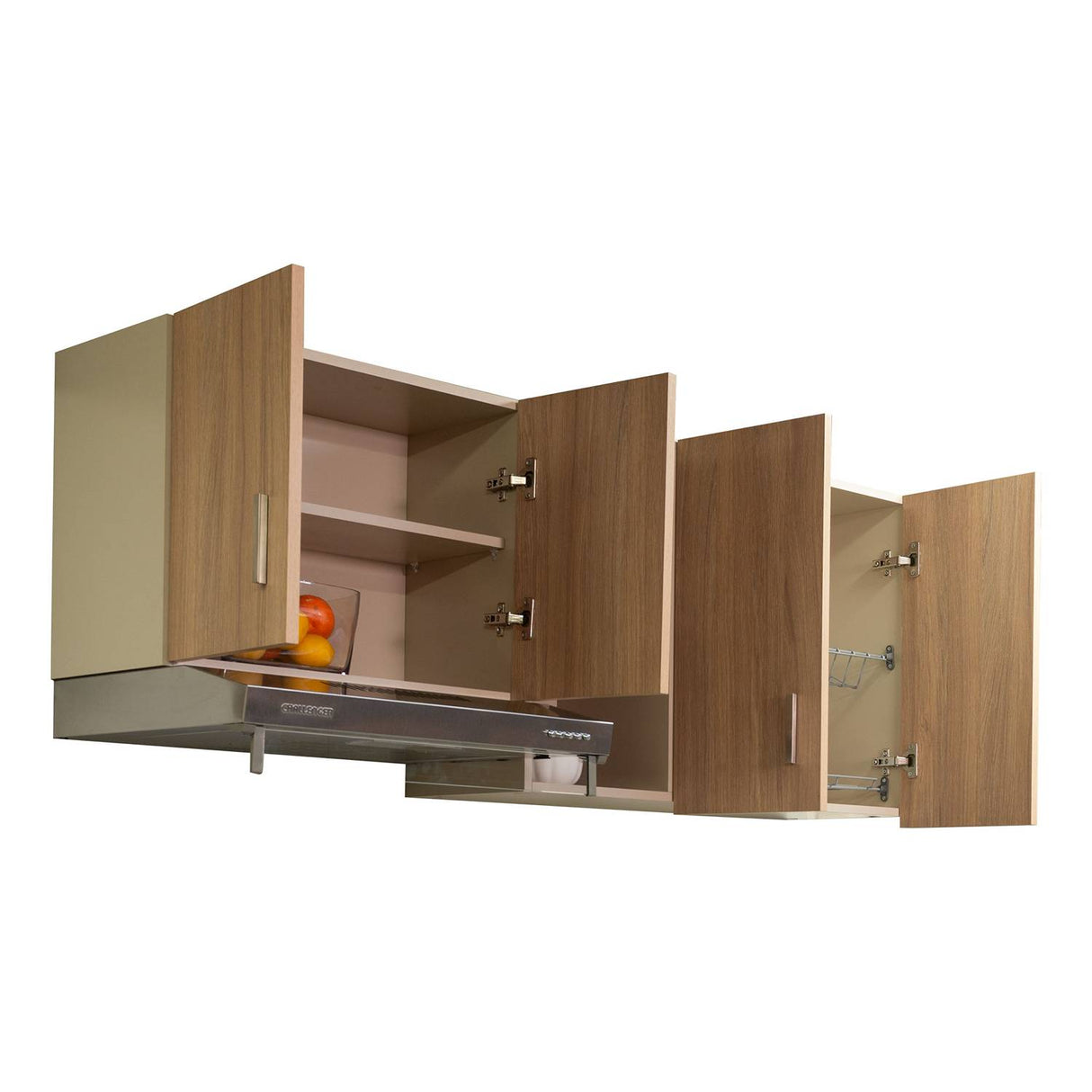Mueble Superior con Cuatro Puertas Sochi Amber 150 cm - Cocinas | Bylmo