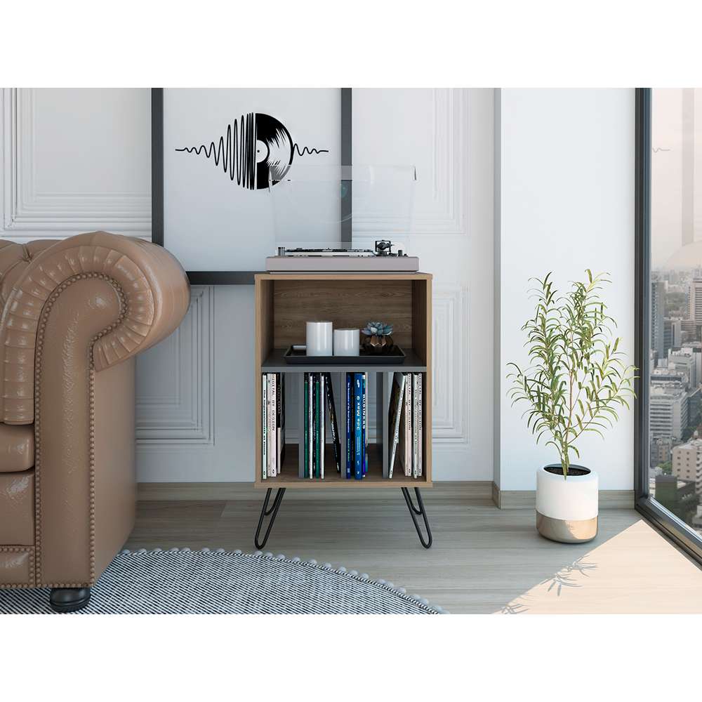 Optimizador de Espacios Vassel Miel 50x80cm Rectangular con Dos Compartimientos - Mesas | Bylmo