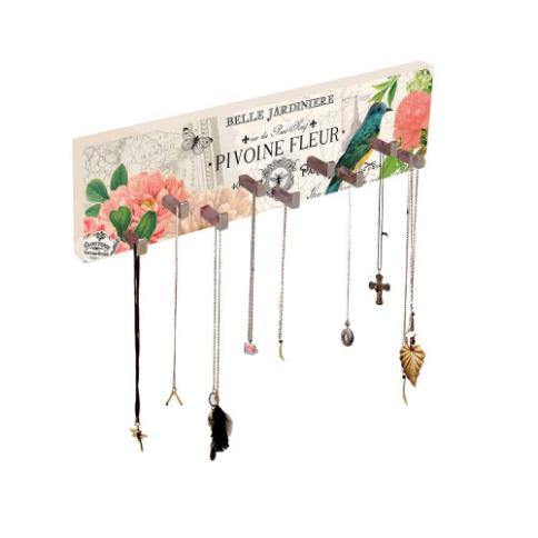 Perchero Pivoine Blanco 24 cm Rectangular - Repisas y Percheros | Bylmo