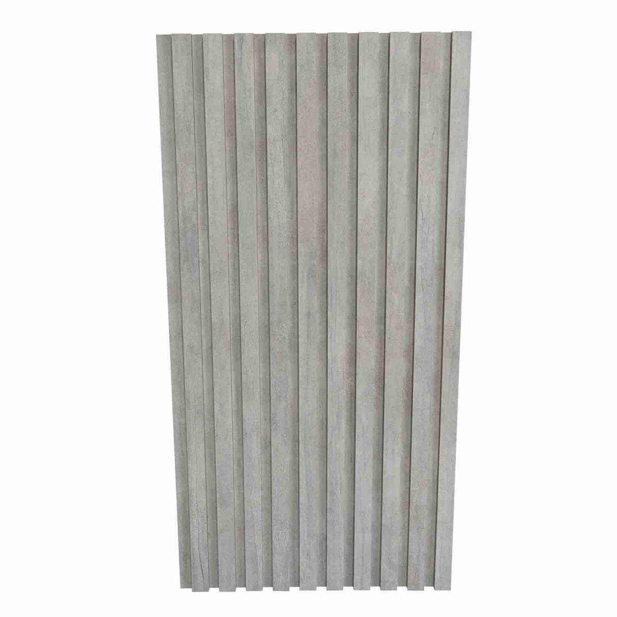 Set x 2 Paneles Ranurados 3D PanelArt Cemento - Paneles de Pared | Bylmo