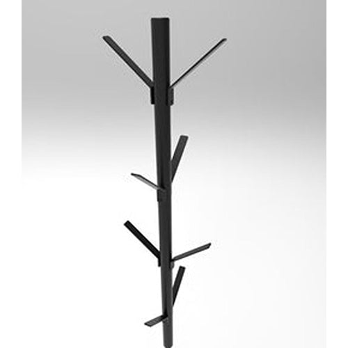 Perchero Polaris Negro 40 cm Forma Irregular de Piso Desarmable