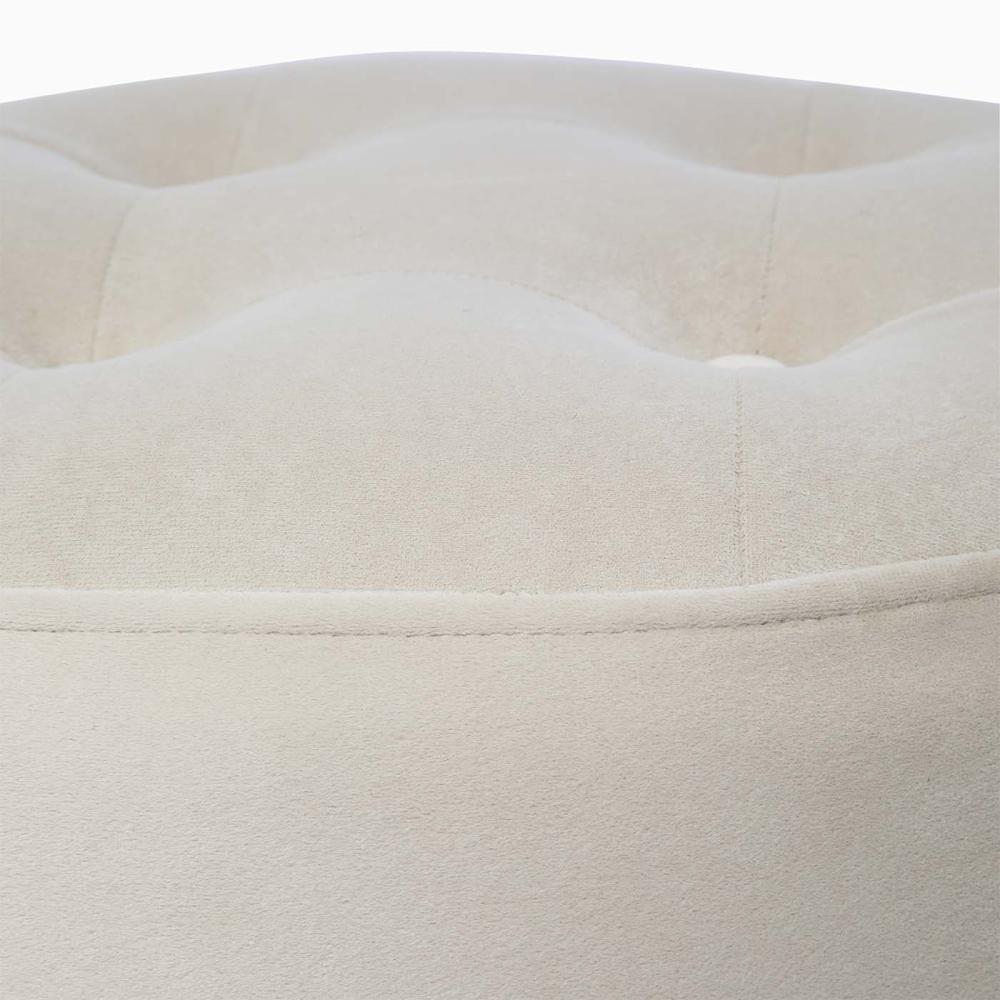 Puff Valentina Beige 40 cm - Sillas | Bylmo