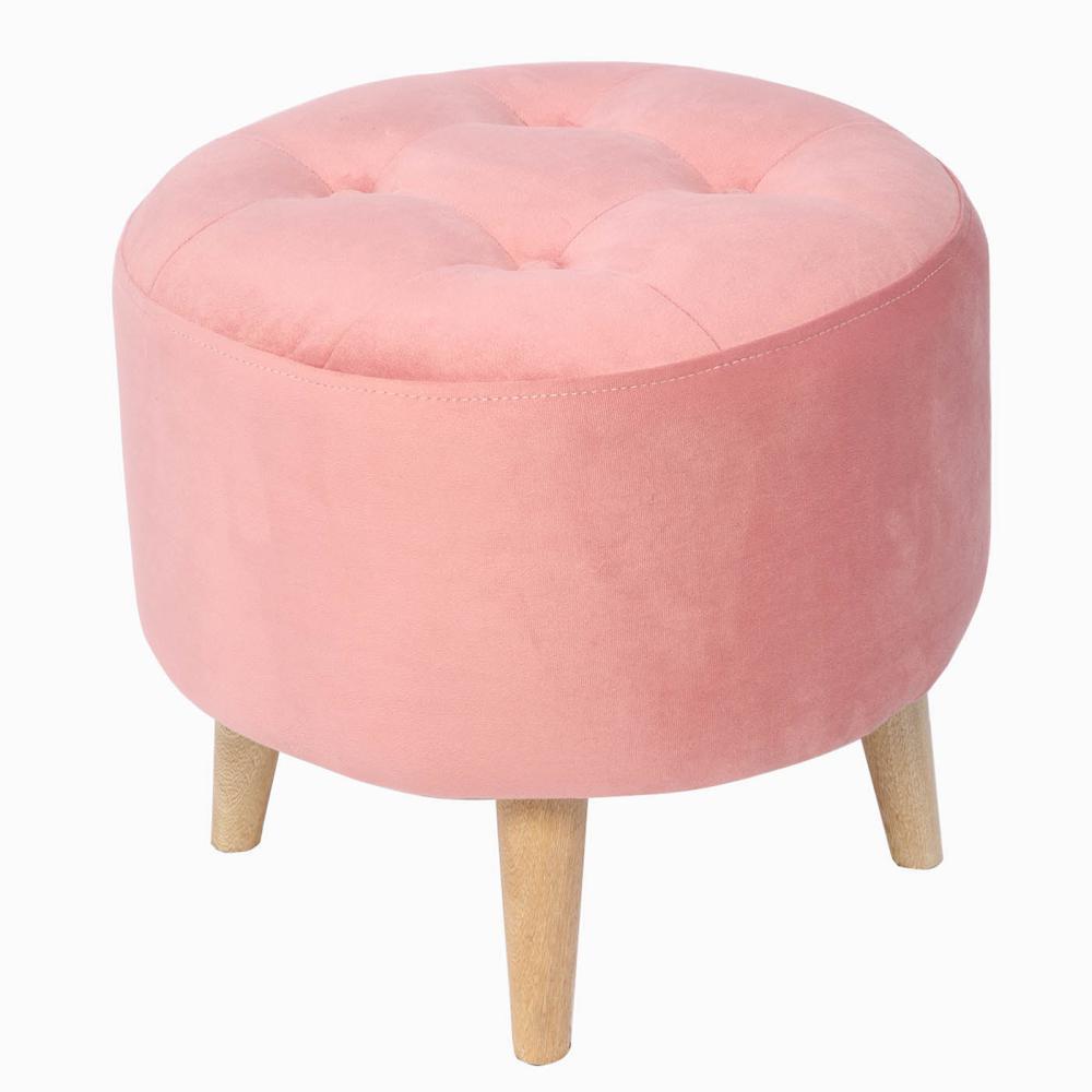 Puff Valentina Rosado 40 cm - Sillas | Bylmo