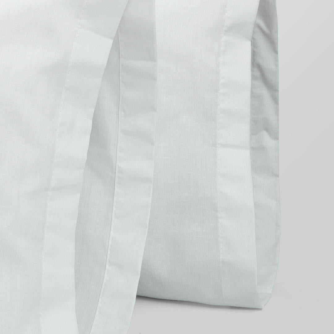 Set X 2 Fundas de Almohada Microfibra 70 cm Blanco - Ropa de Cama | Bylmo