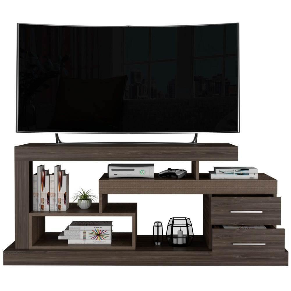 Rack Le Blanc Siena 139 cm con Dos Cajones - Muebles para TV | Bylmo
