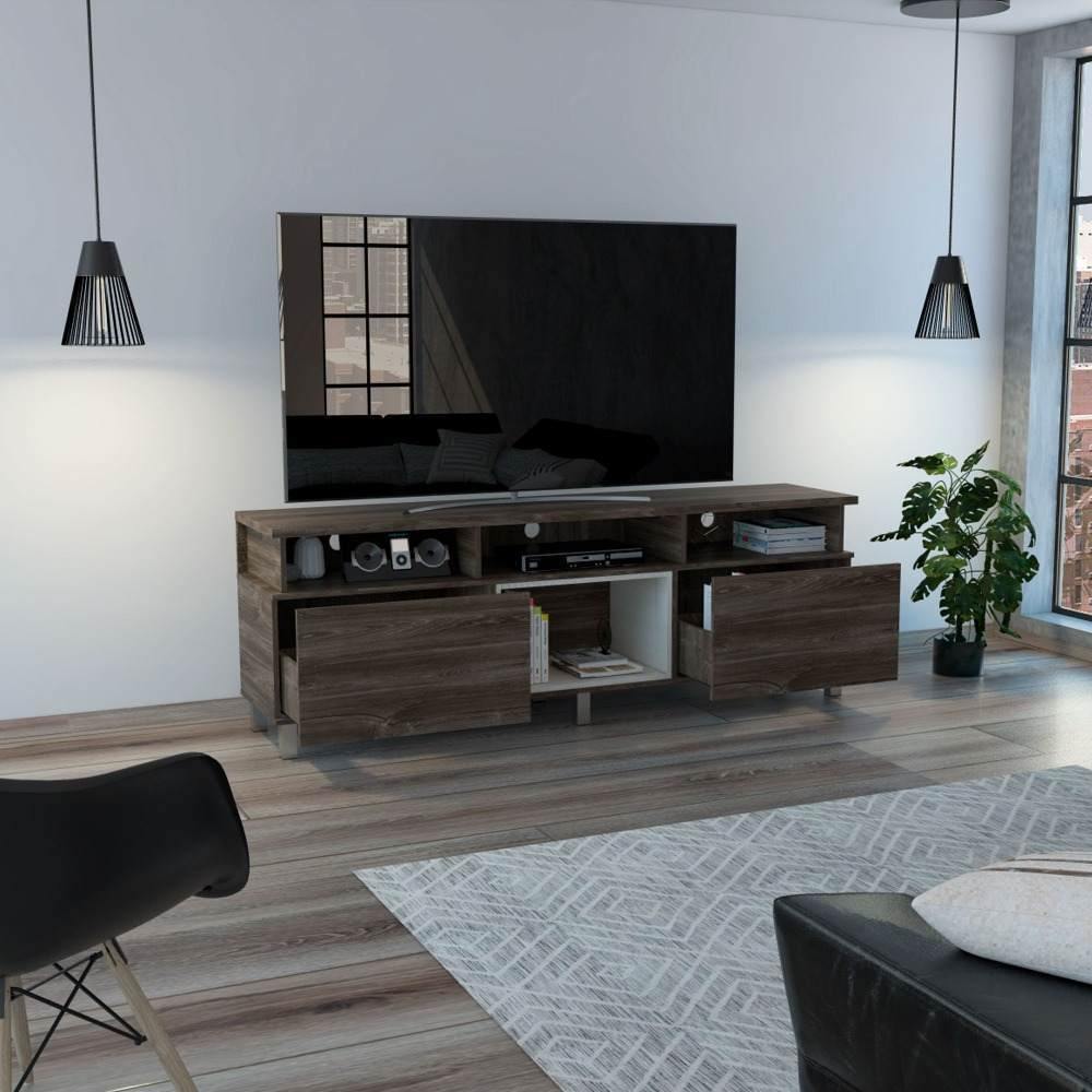 Rack Azor Siena 180 cm con Dos Cajones - Muebles para TV | Bylmo