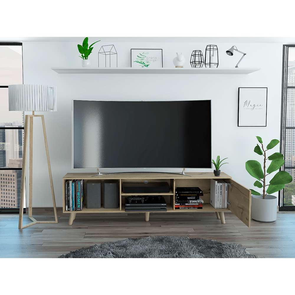Rack Cincinnati Duna 180 cm con Una Puerta - Muebles para TV | Bylmo