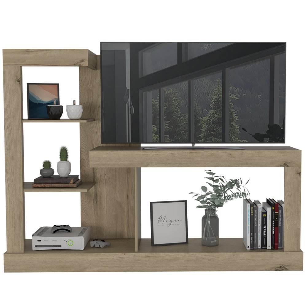Rack de TV Minotti Duna 180x133.5cm Para TV Hasta 55 Pulgadas sin Cajones - Muebles para TV | Bylmo