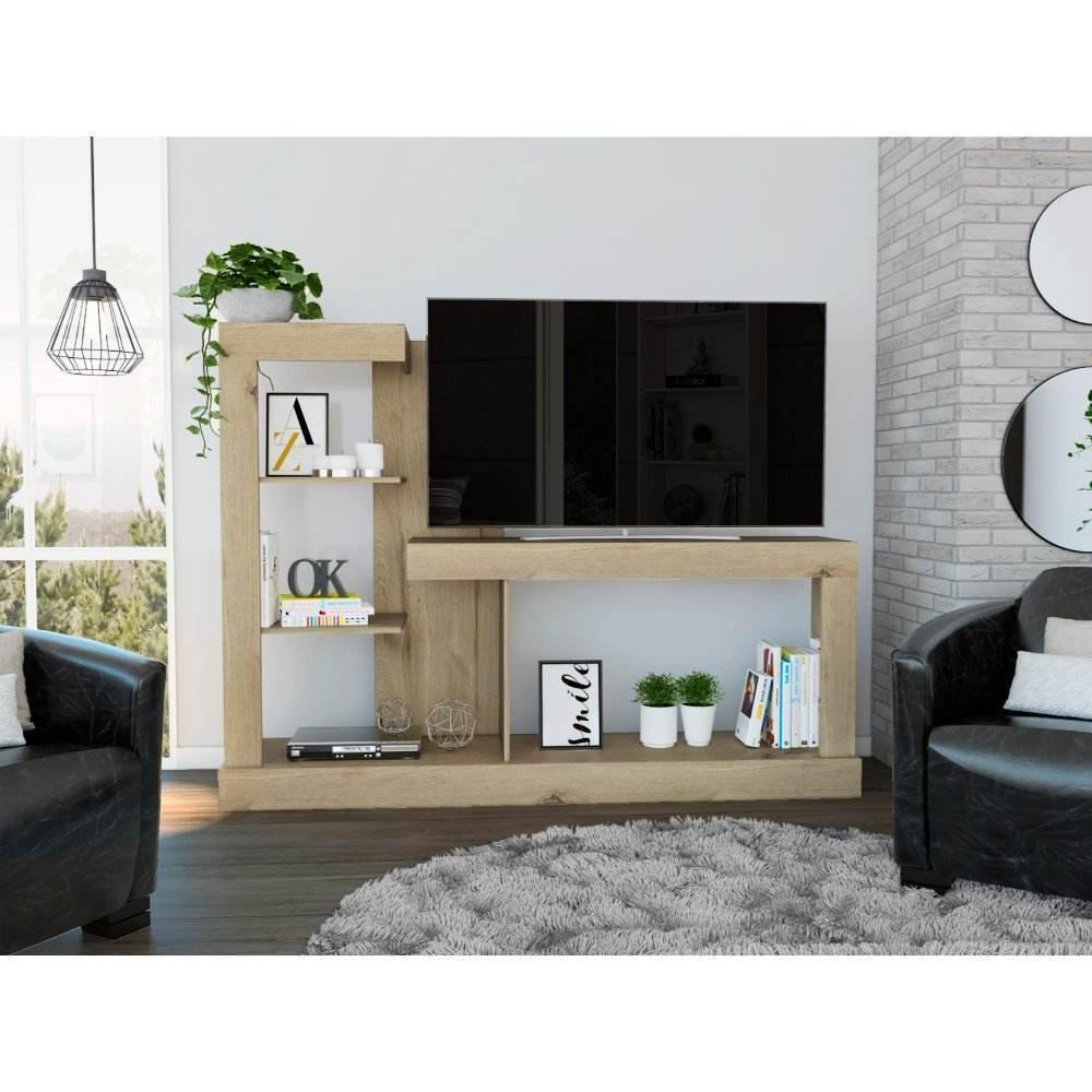 Rack de TV Minotti Duna 180x133.5cm Para TV Hasta 55 Pulgadas sin Cajones - Muebles para TV | Bylmo