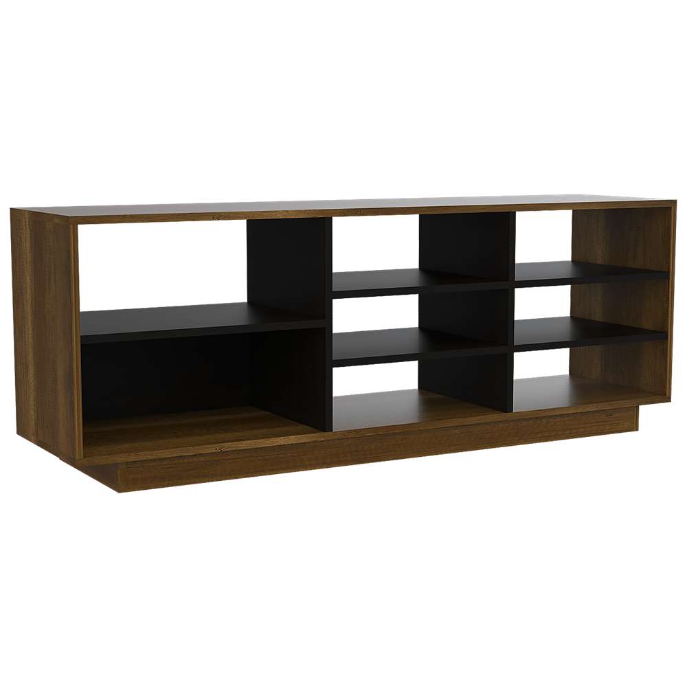 Rack de TV Vedra Caramelo 165.4x60.6cm Para TV Hasta 75 Pulgadas sin Cajones - Muebles para TV | Bylmo