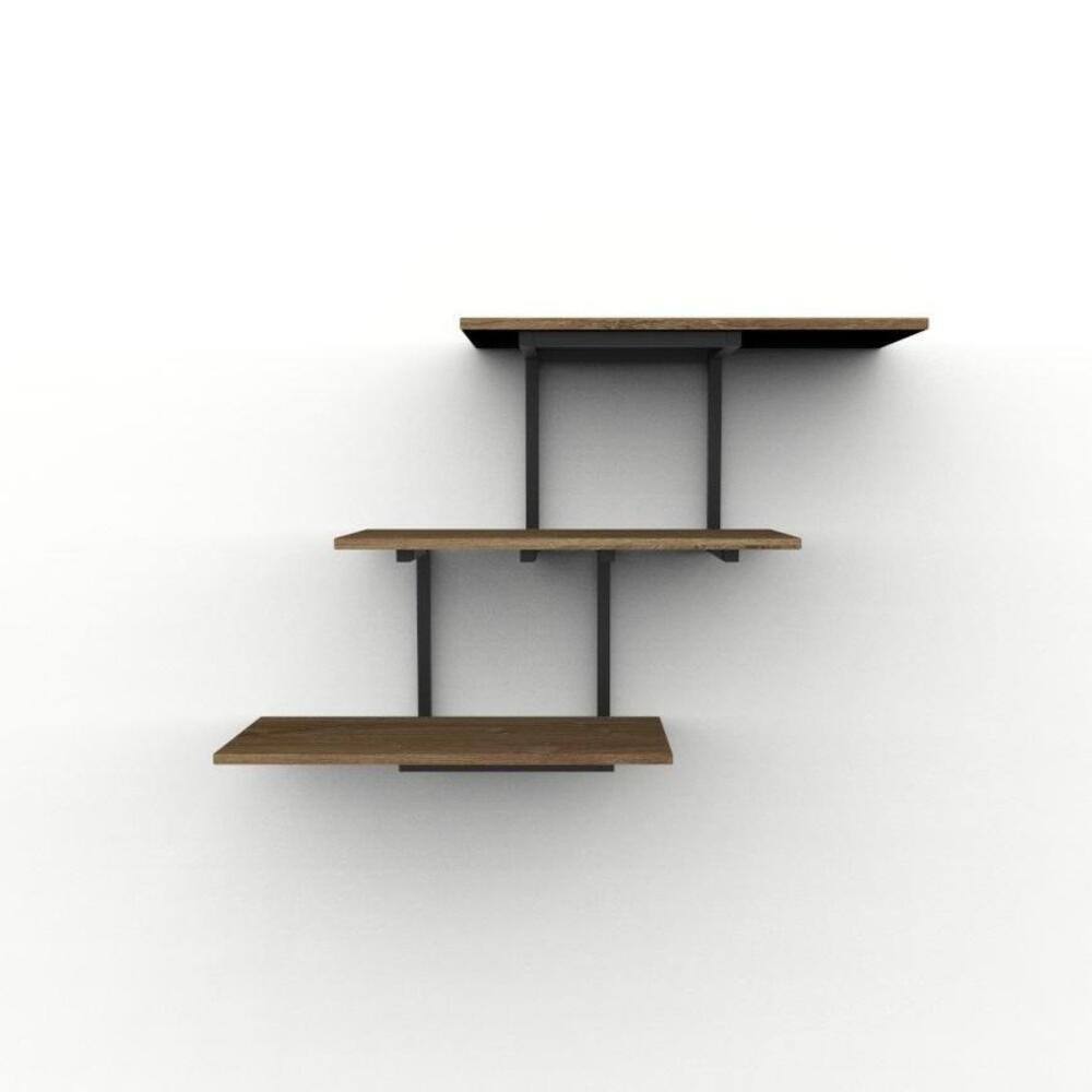 Repisa Spirit Negro 25 cm - Repisas y Percheros | Bylmo