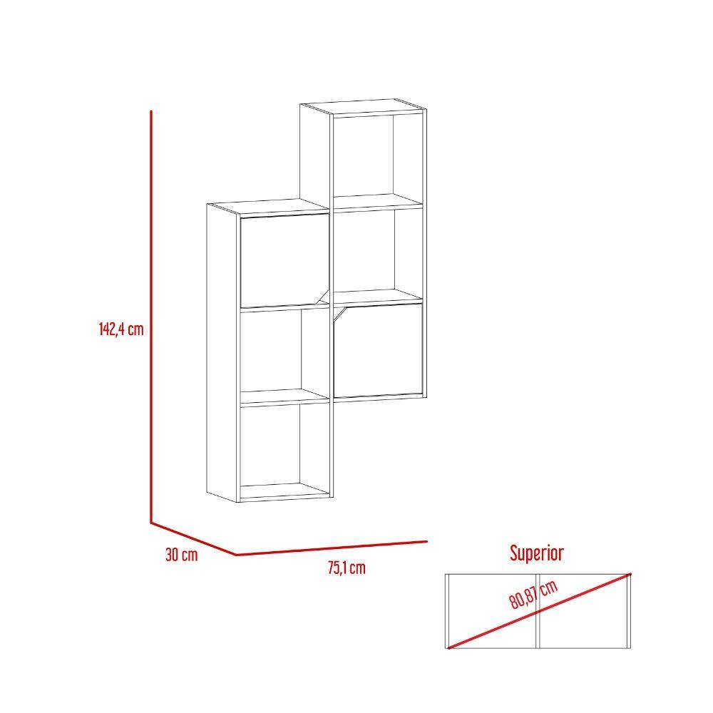 Repisa Loira Duna y Cemento 142 cm - Repisas y Percheros | Bylmo