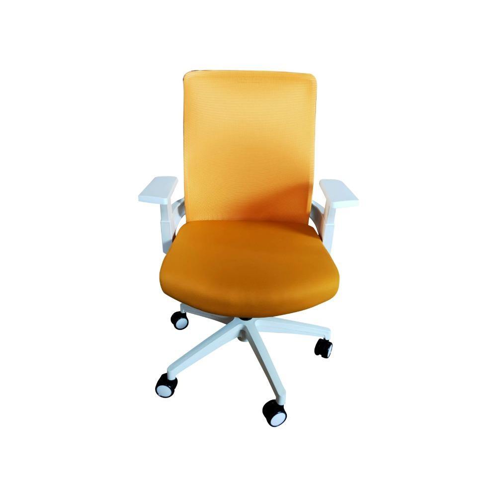 Silla Chloe Blanco y Amarillo 64 cm - Sillas | Bylmo