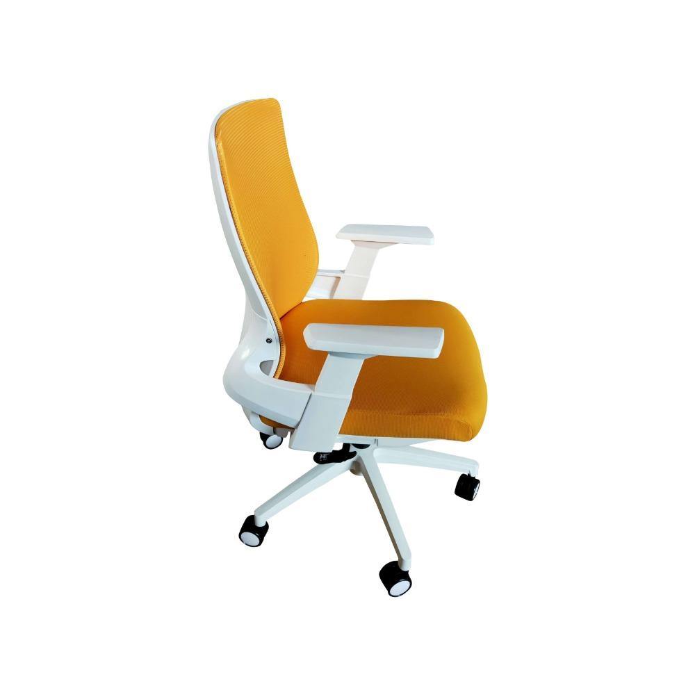 Silla Chloe Blanco y Amarillo 64 cm - Sillas | Bylmo