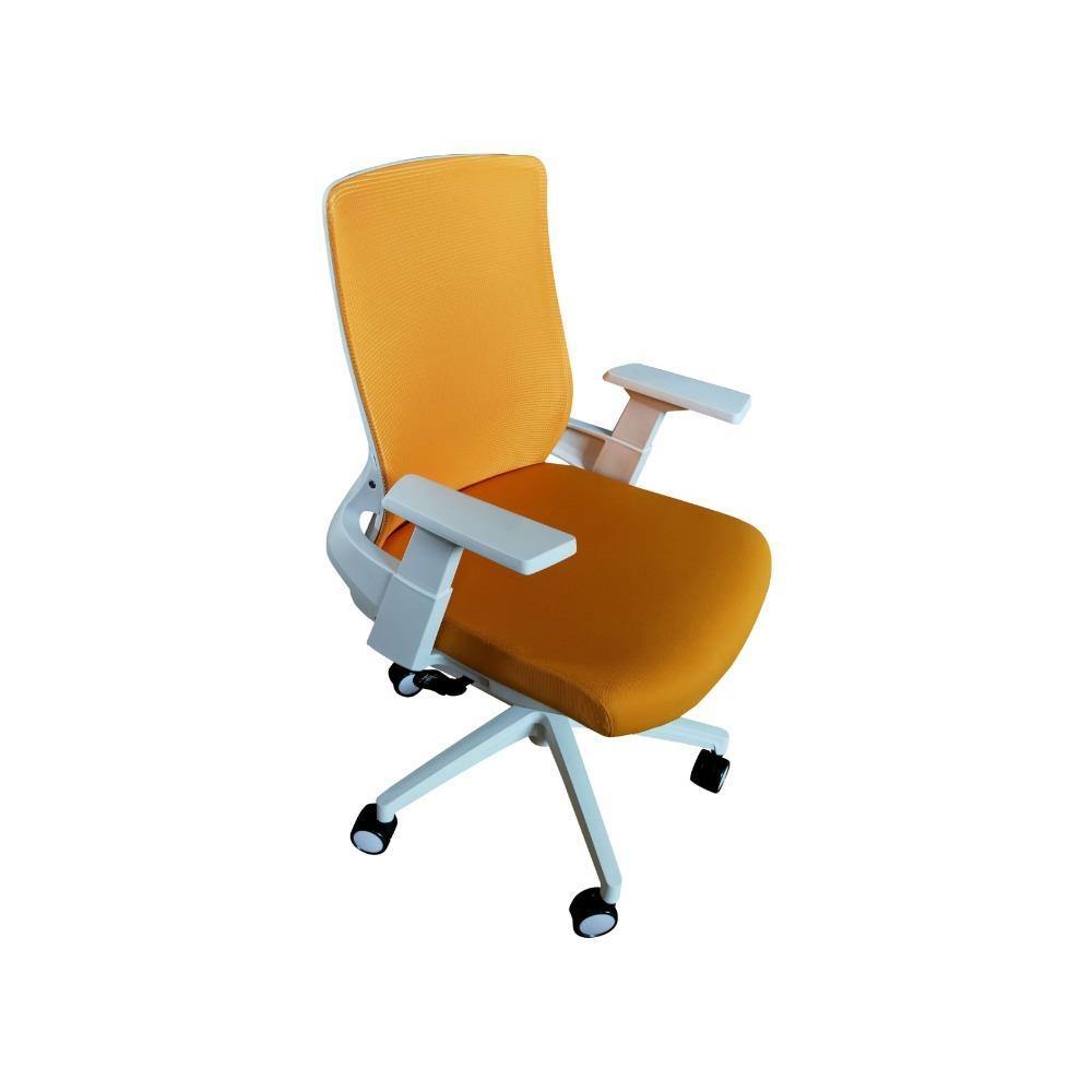 Silla Chloe Blanco y Amarillo 64 cm - Sillas | Bylmo
