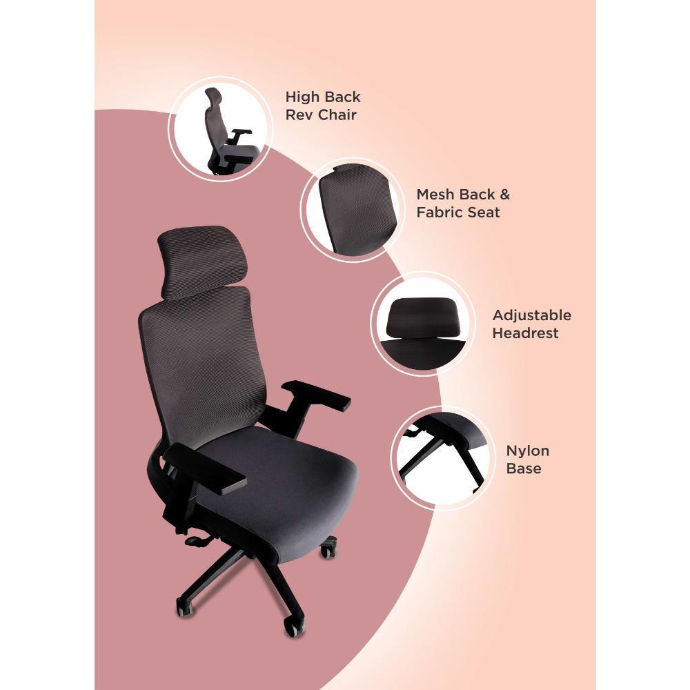 Silla Bradley Gris 63 cm - Sillas | Bylmo