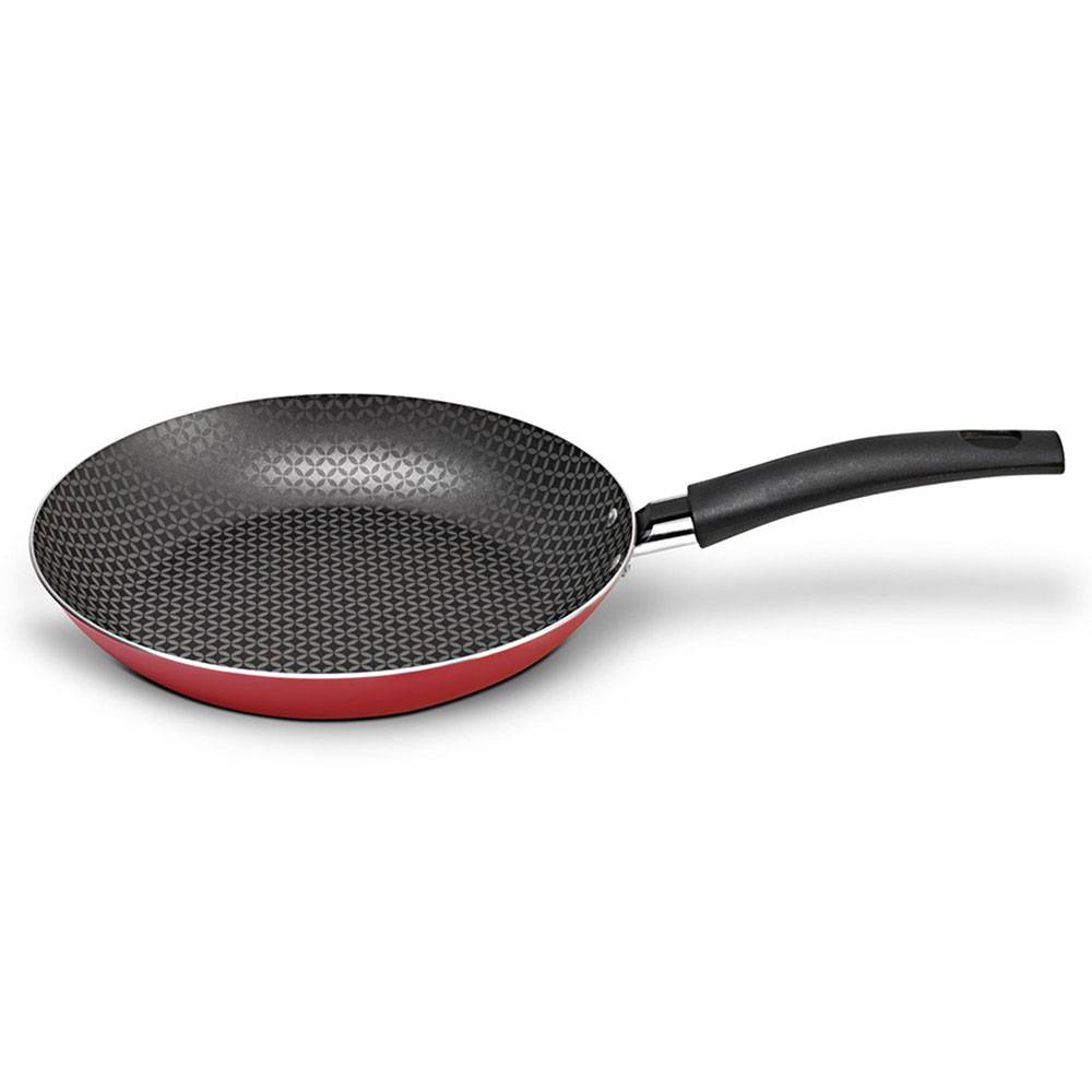 Sarten Red Rojo 24x6cm con Mango de Baquelita y con Revestimiento Antiadherente - Ollas y Sartenes | Bylmo