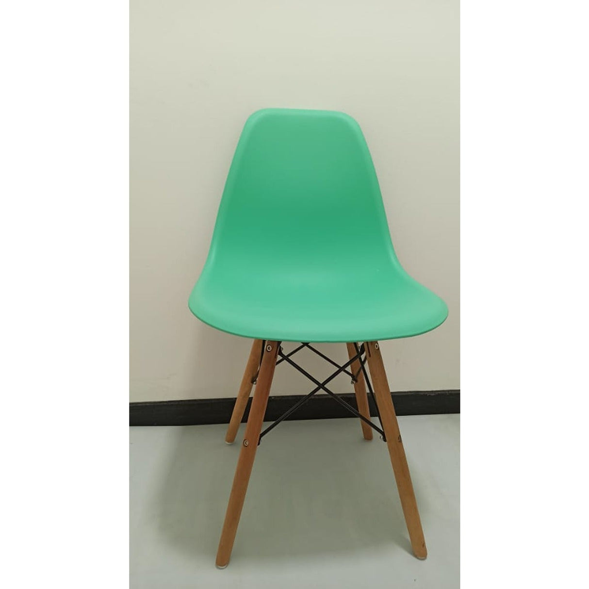 Set x 6 Sillas DKR Verde Menta 47x81cm Asiento Cuadrado con Espaldar - Sillas y Butacos | Bylmo