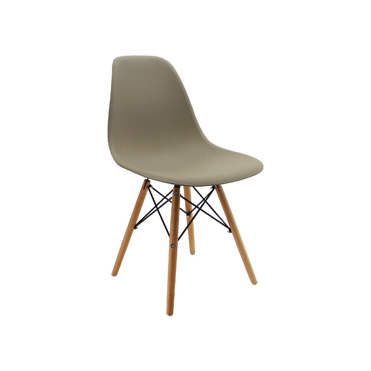 Silla 5 Cero Beige 42x81cm Asiento Cuadrado con Espaldar - Sillas y Butacos | Bylmo