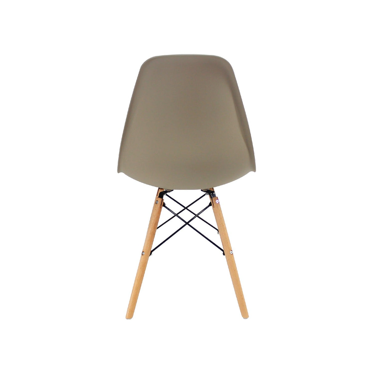 Silla 5 Cero Beige 42x81cm Asiento Cuadrado con Espaldar - Sillas y Butacos | Bylmo