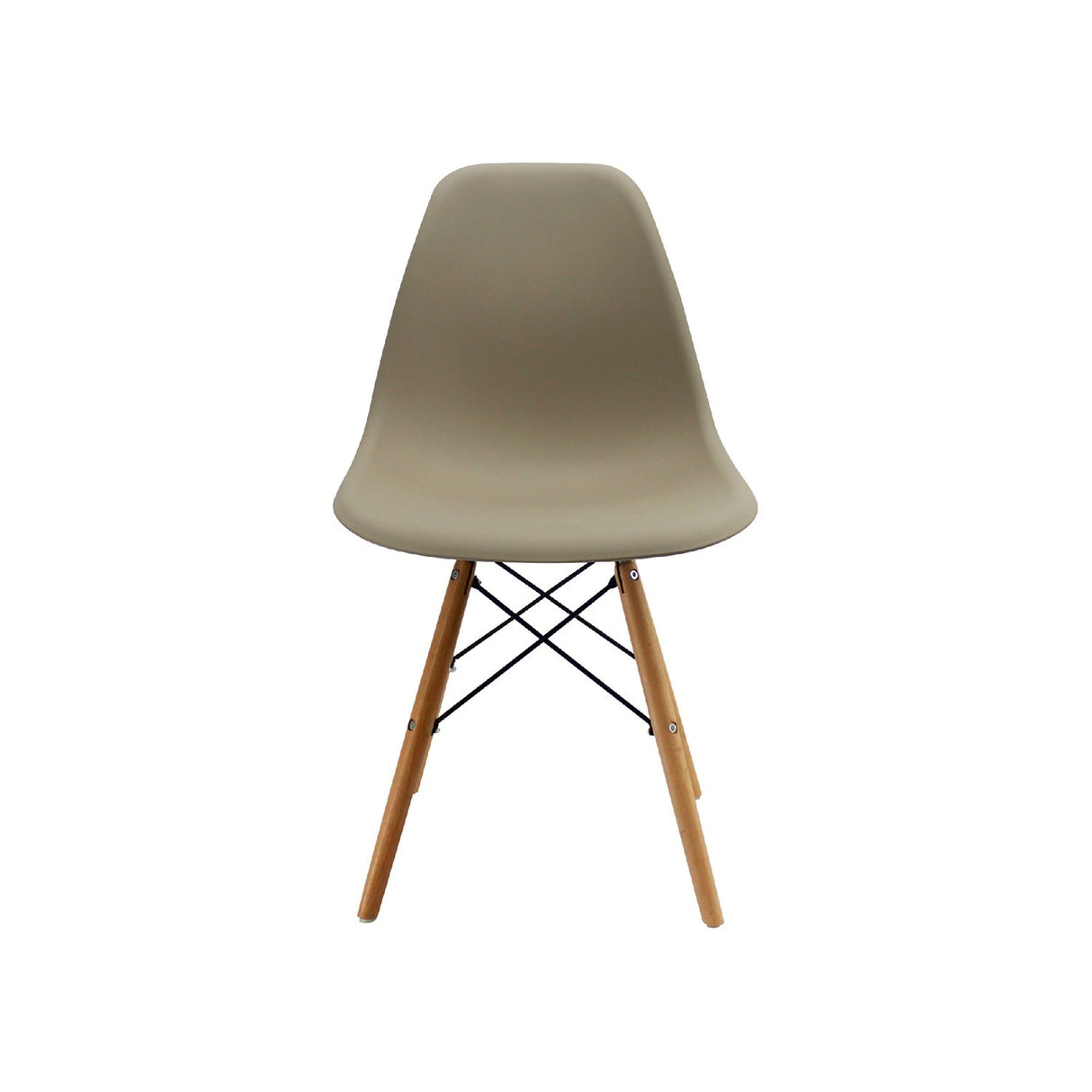 Silla 5 Cero Beige 42x81cm Asiento Cuadrado con Espaldar - Sillas y Butacos | Bylmo