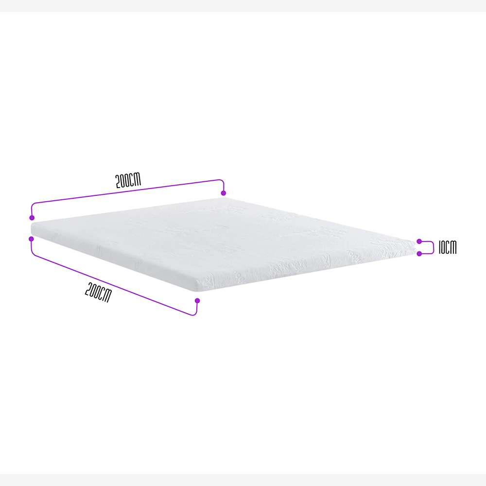 Sobrecolchón Topper King 200 cm Con memoria - Sobrecolchon | Bylmo