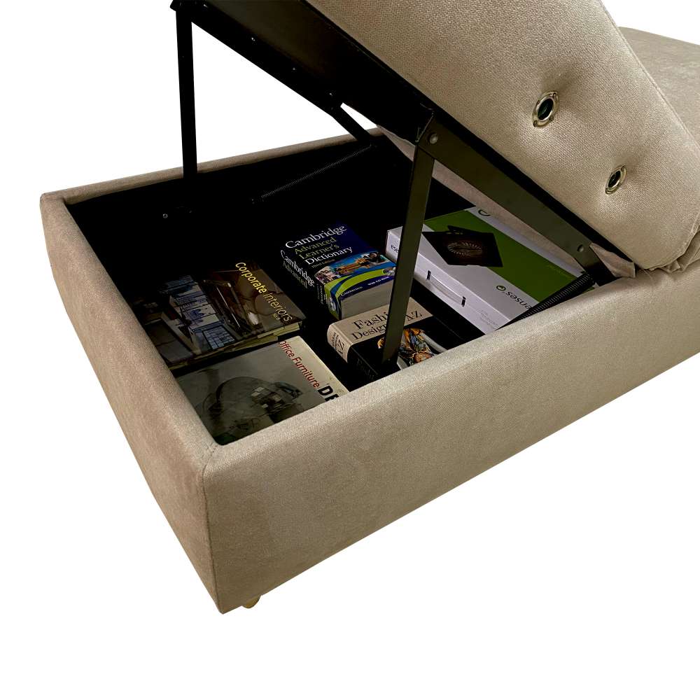 Sofa Cama Paris Camel 67 cm con Baúl - Sofas | Bylmo
