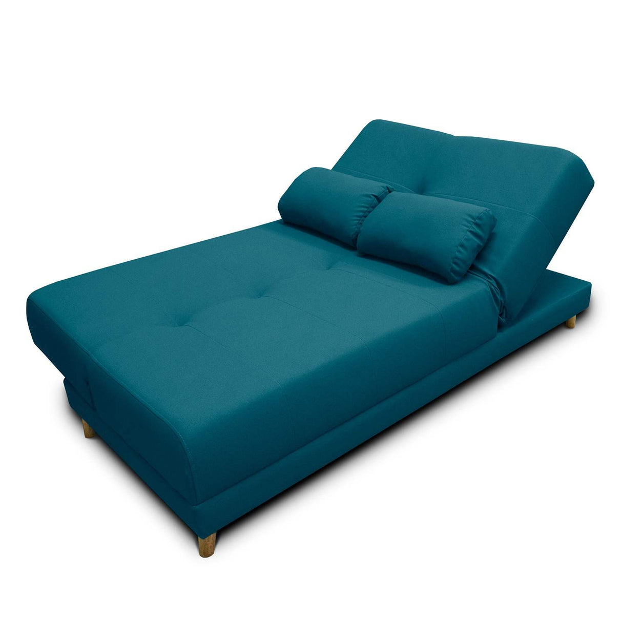 Sofá Cama Mariscal Turquesa 180x81cm De 3 Puestos Reclinable con Apoya Brazos - Sofas y Poltronas | Bylmo