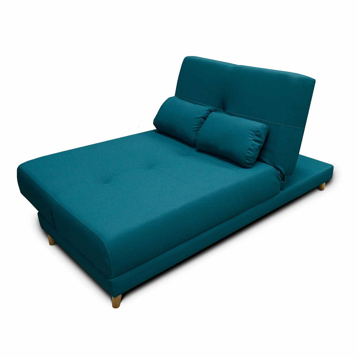 Sofá Cama Mariscal Turquesa 180x81cm De 3 Puestos Reclinable con Apoya Brazos - Sofas y Poltronas | Bylmo