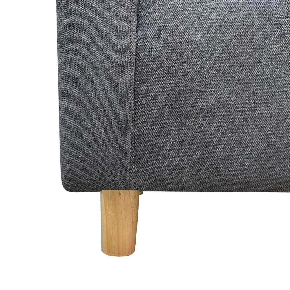 Sofa Stars Gris 163 cm con Patas de Madera - Sofas | Bylmo