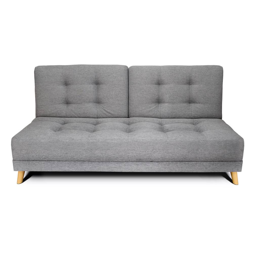 Sofá Cama Cavalli Gris 180x90cm De 3 Puestos Reclinable sin Apoya Brazos - Sofas | Bylmo
