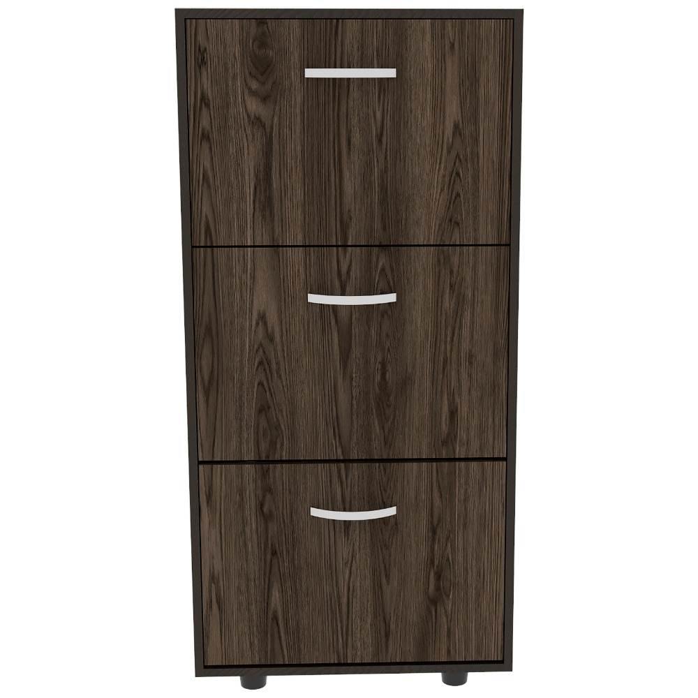 Zapatero Campora Coñac 55 cm Con Tres Puertas - Closets | Bylmo