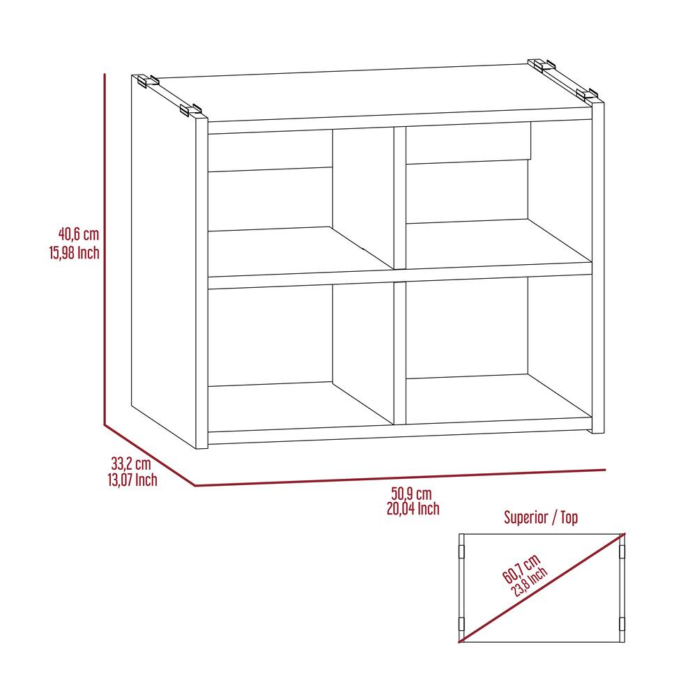 Zapatero Duna 51 cm Apilable - Closets | Bylmo