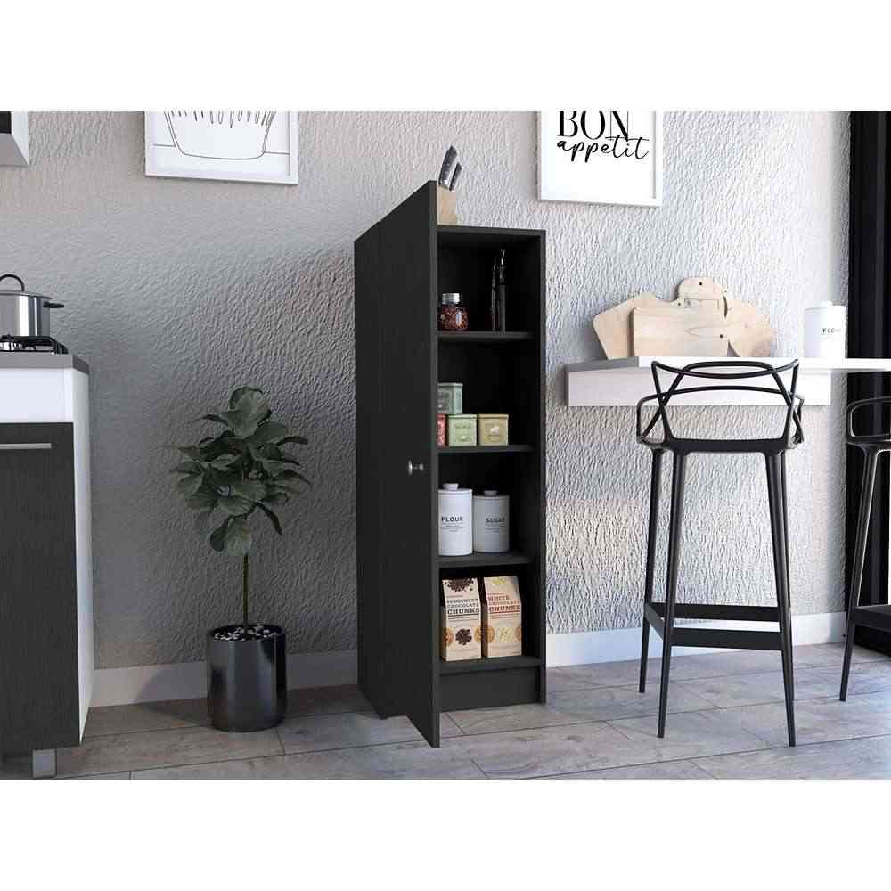 Alacena Belleria Wengue 40x40cm con Una Puerta - Alacenas y Muebles Microondas | Bylmo