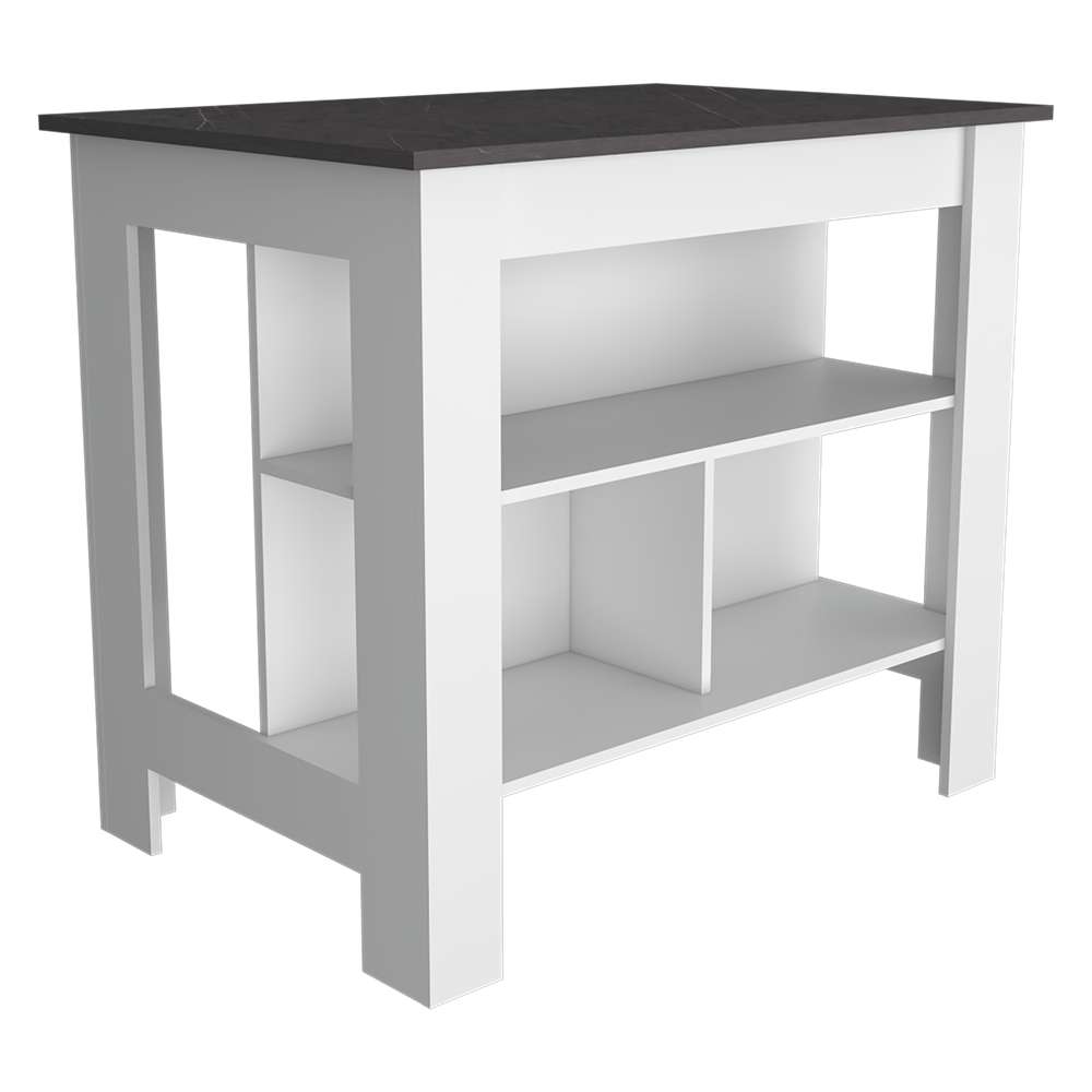 Alacena Cala Blanco 100 cm con Entrepaños - Barras y Muebles Auxiliares | Bylmo
