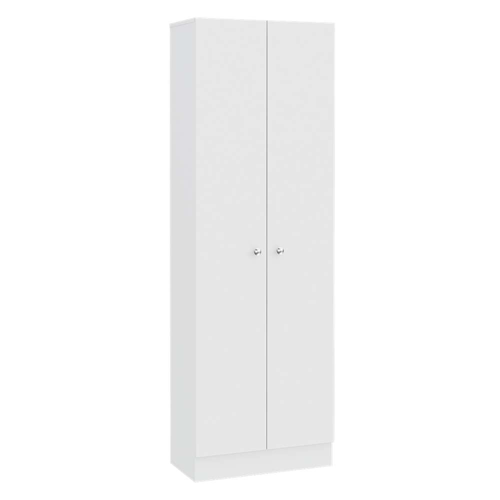 Alacena Z60 Blanco 60 cm con Dos Puertas y Entrepaños - Alacenas y Muebles Microondas | Bylmo