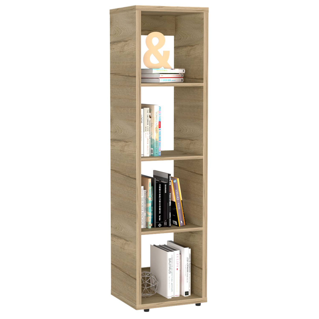 Biblioteca Tanger Duna 37 cm con Entrepaños - Bibliotecas y Estanterías | Bylmo