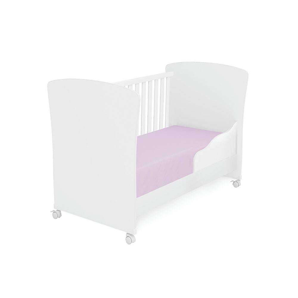 Cama Cuna Gladiz Blanco 133.2x96cm para Colchón Infantil 70 X 130 Cm con Cabecero - Camas | Bylmo