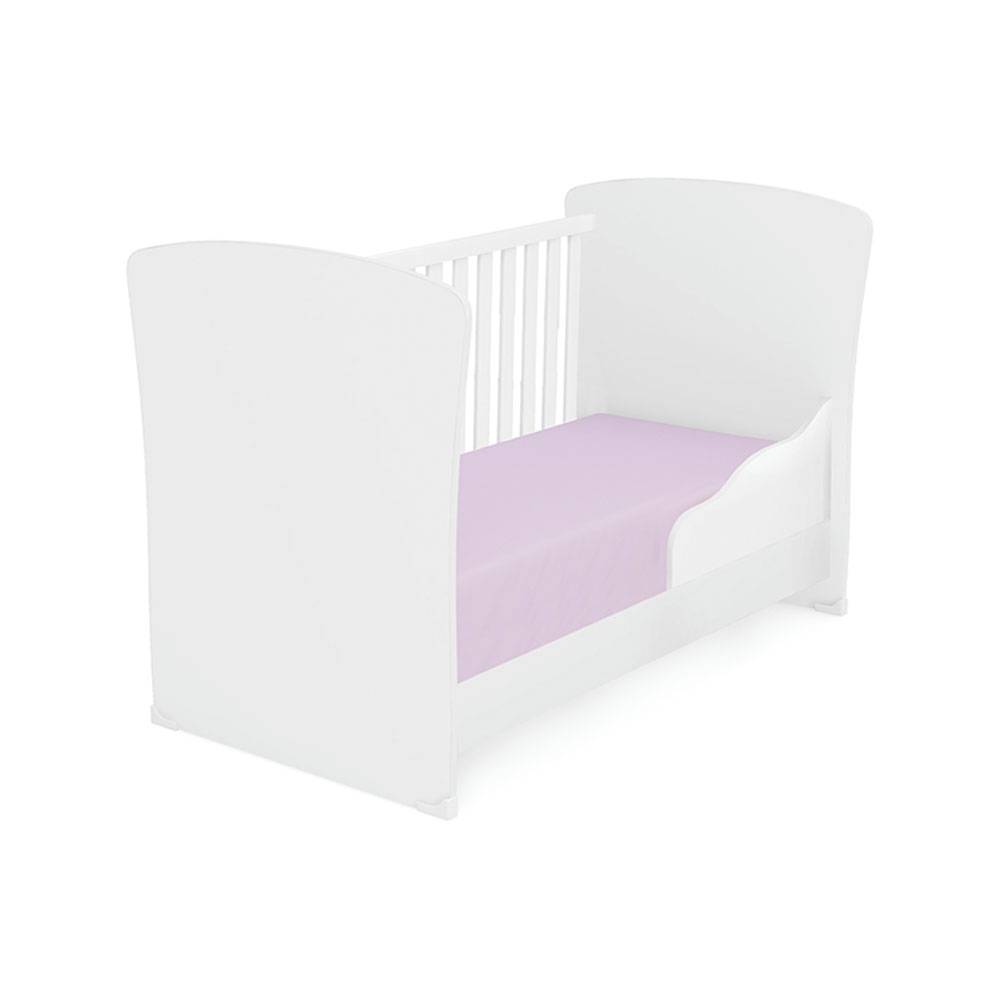 Cama Cuna Gladiz Blanco 133.2x96cm para Colchón Infantil 70 X 130 Cm con Cabecero - Camas | Bylmo