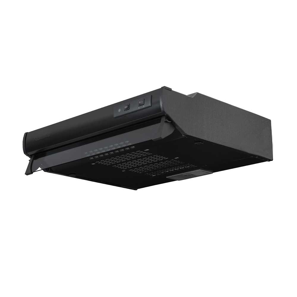 Campana Alins 59 cm Negro Horizontal - Electrodomesticos | Bylmo