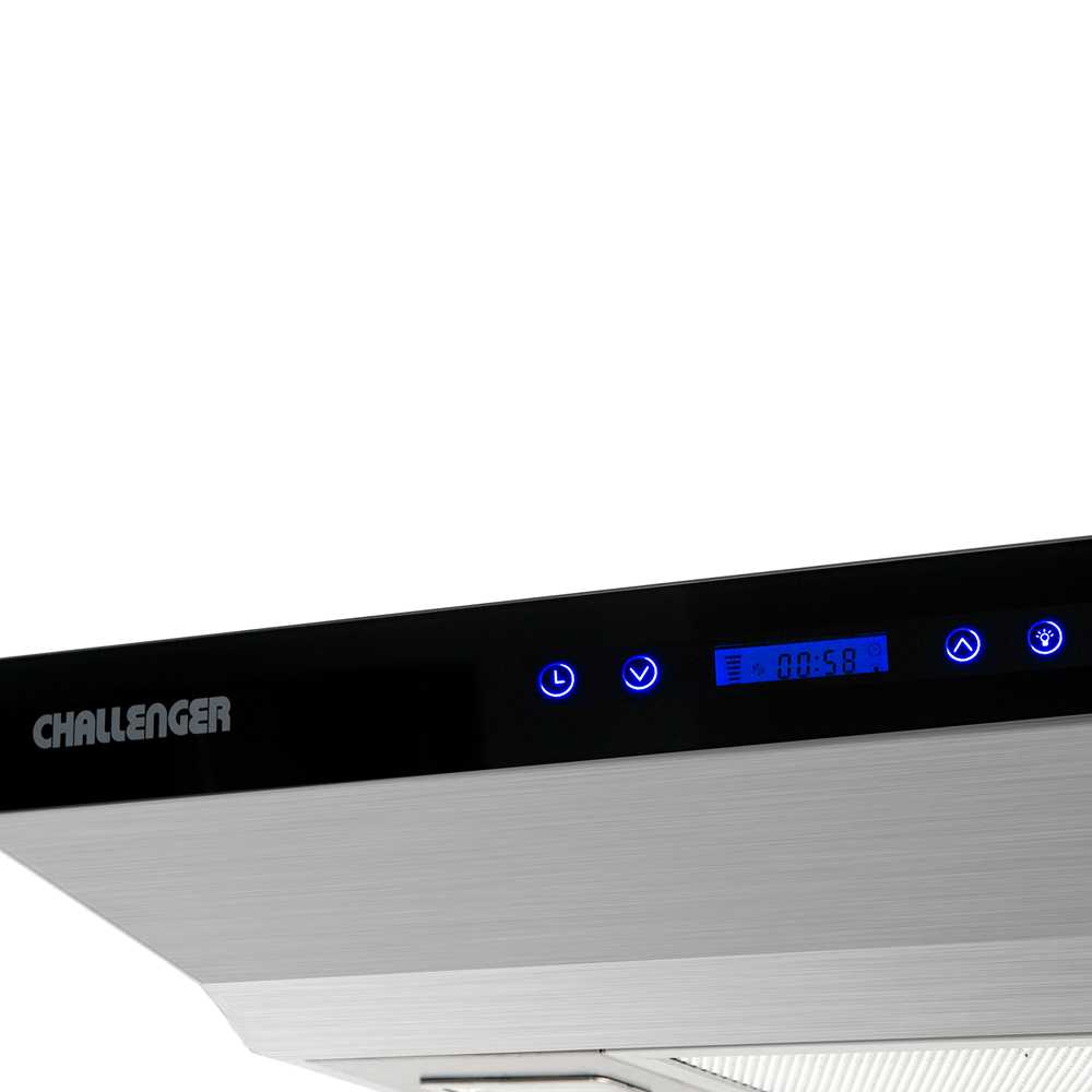 Campana Elegance 60 cm Acero Horizontal - Electrodomesticos | Bylmo