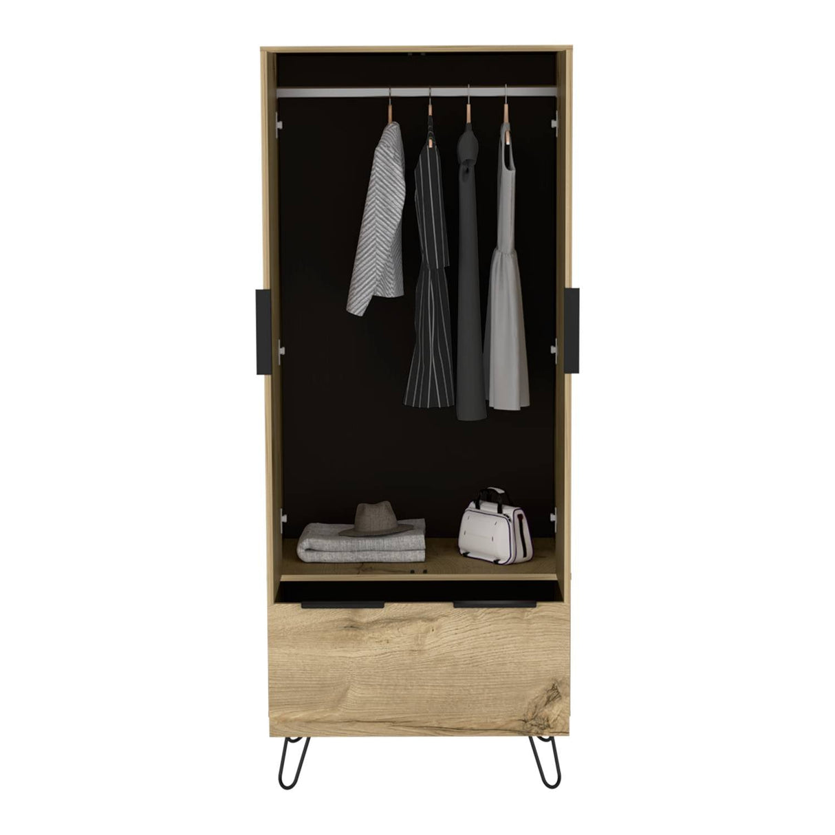 Closet Augusta Duna 76.4x188cm con 1 Cajones sin Entrepaños - Closets | Bylmo