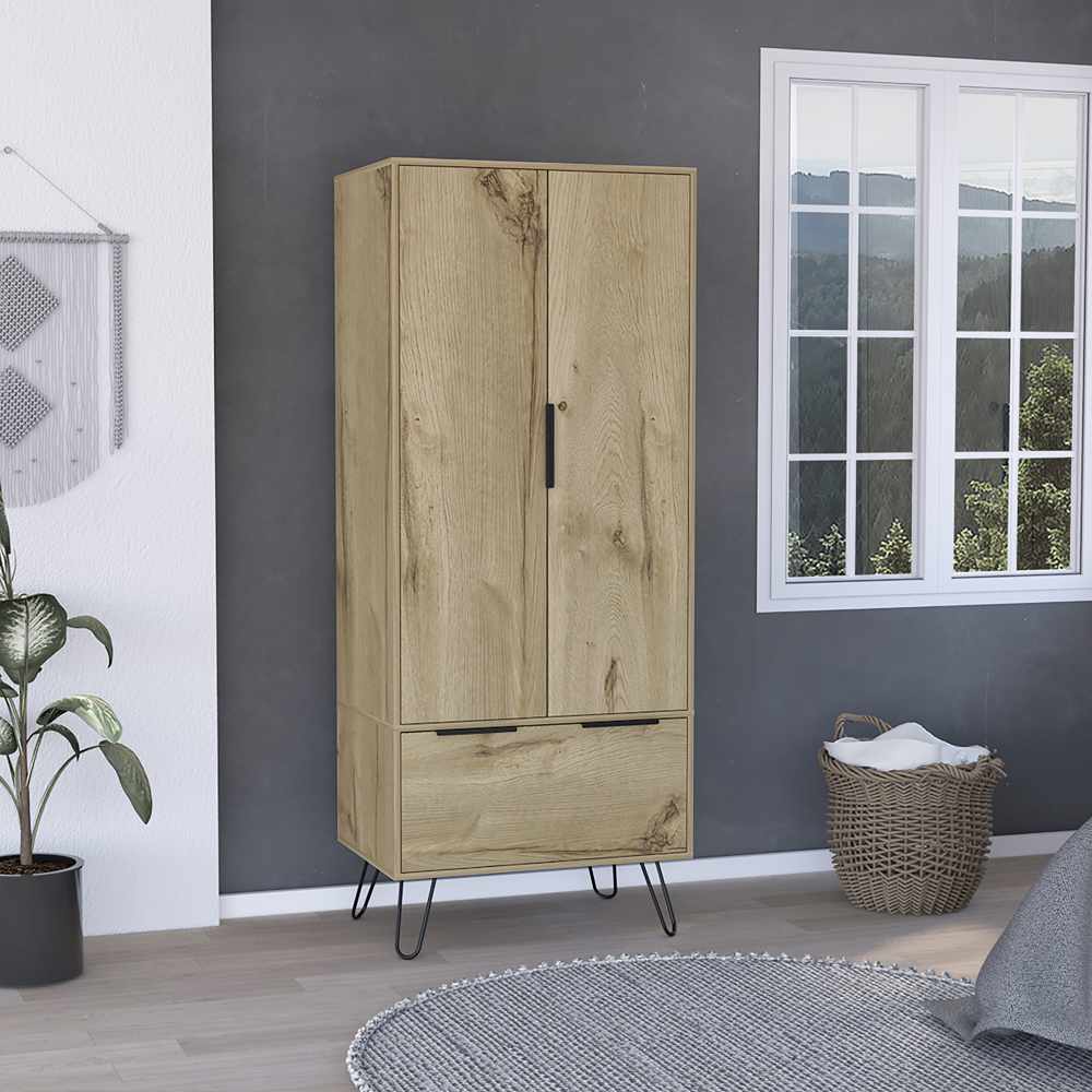 Closet Clara Duna 76x188cm con 1 Cajones sin Entrepaños - Closets | Bylmo