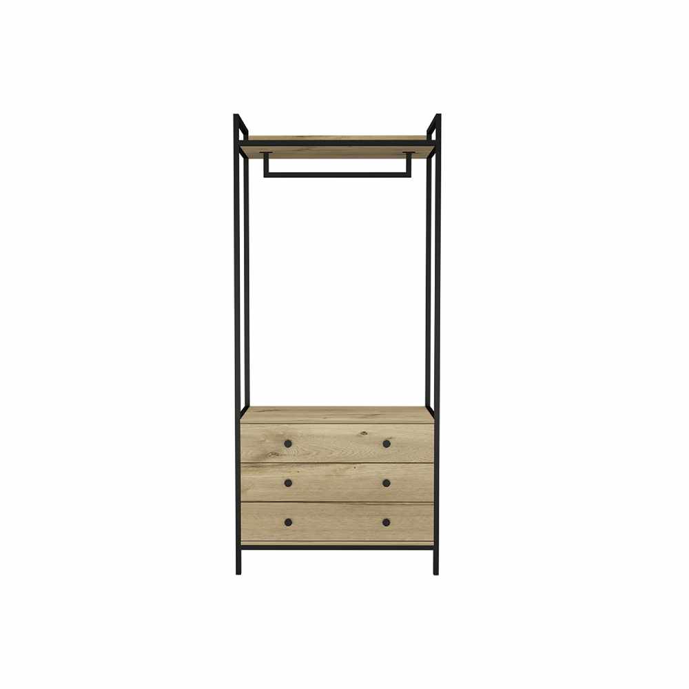 Closet Collect Duna 80x180cm con 3 Cajones sin Entrepaños - Closets | Bylmo