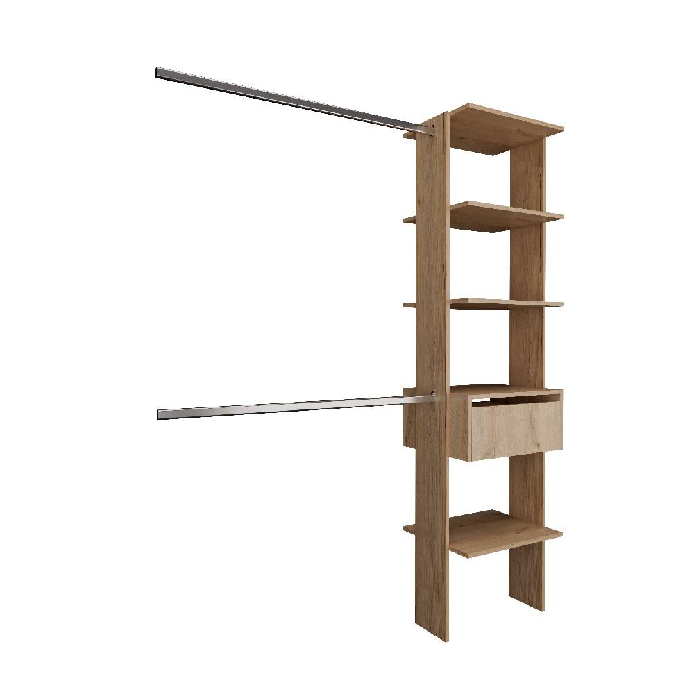 Closet Duna 50x190cm con 1 Cajones con 4 Entrepaños - Closets | Bylmo